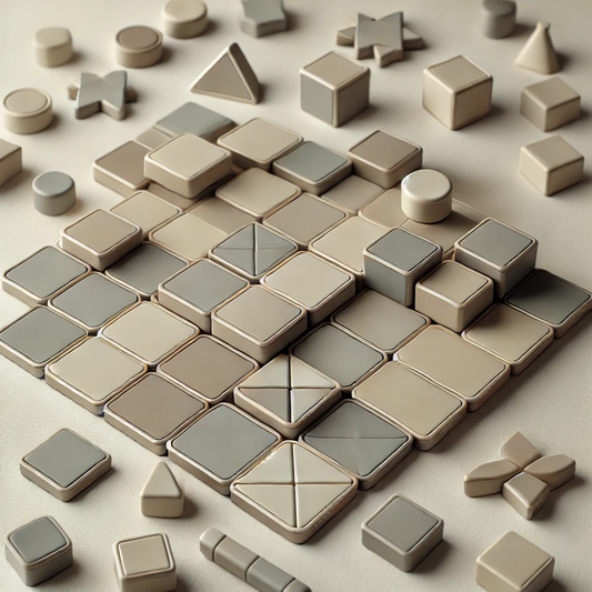 Wondertiles Magnetic Building Tiles